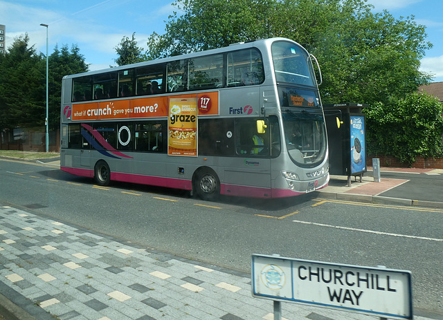 First Manchester 39207 (BN61 MWE) in Salford - 24 May 2019 (P1010929)