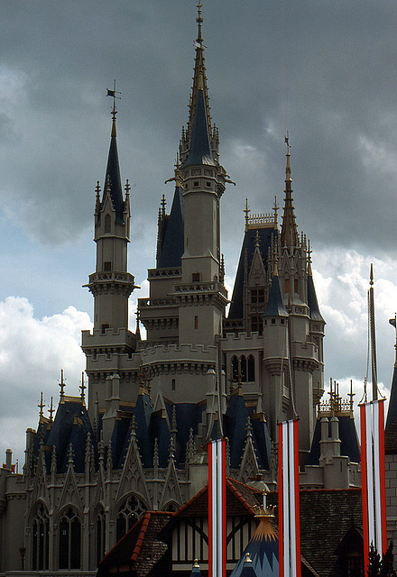 Das  Cinderella Castle im Disney Land ( I )