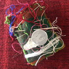 Needle cushion.