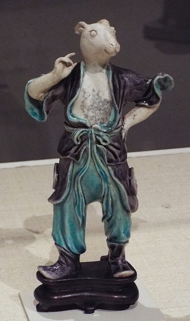 Rabbit Zodiac Figure in the Metropolitan Museum of Art, August 2023