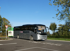 Neals Travel OIG 6923 (FJ53 LZU) at the Mildenhall Hub/MCA - 1 Nov 2021 (P1090796)