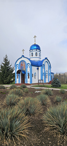 Brilliant Blue Domes