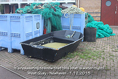 A boat that could float - Newhaven - 1.12.2015
