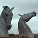 The Kelpie Horses, Grangemouth Scotland 30th December 2018