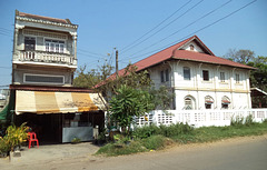 Clôture et architecture du Laos