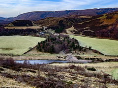 View across the Cawdor Estate at Drynachan