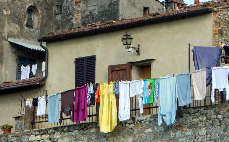 Laundry, San Gimignano