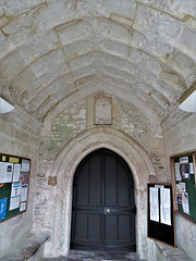 urchfont church, wilts c15 porch vaulting (2)