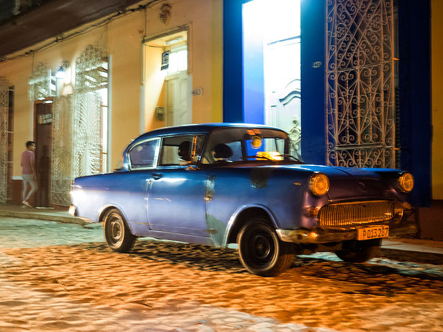 Trinidad by night, Cuba