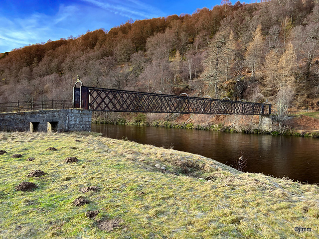The Be Mindful Bridge at Drynachan