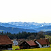 Panoramablick von Scheidegg/Unterstein