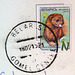 Belarus stamp and cancellation