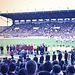 Colombes (92)  20 juin 1971. Stade Yves du Manoir. Finale de la Coupe de France de football, Rennes-Lyon.  (Diapositive numérisée).