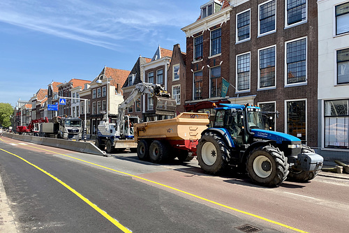 Work on the Hooigracht