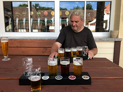 Tasting Platter of Beers