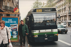 RATP (Paris) 3085 - 28 Apr 1992