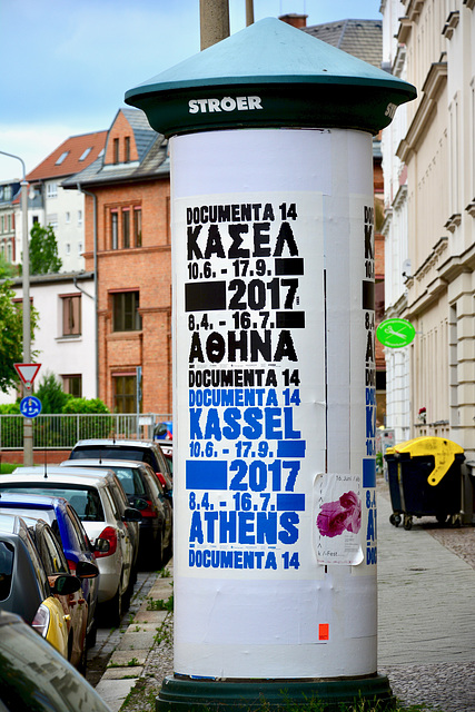 Leipzig 2017 – Plagwitz – Documenta 14 in Athens and Kassel