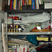 top shelf reorganized