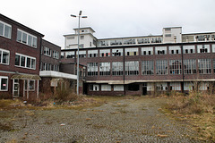 Haupteingangsbereich der ehem. Zwiebackfabrik Brandt (Hagen-Westerbauer) / 26.02.2017