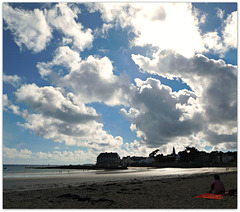 ciel d'automne Larmor Plage