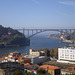 A view to Douro River and the 1963 Arrábida Bridge.