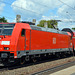 DB Lok Nr. 146 232-4 als Regioexpress nach Offenburg im Bahnhof Bühl