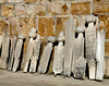 Selcuk- Old Tombstones at the Isabey Mosque