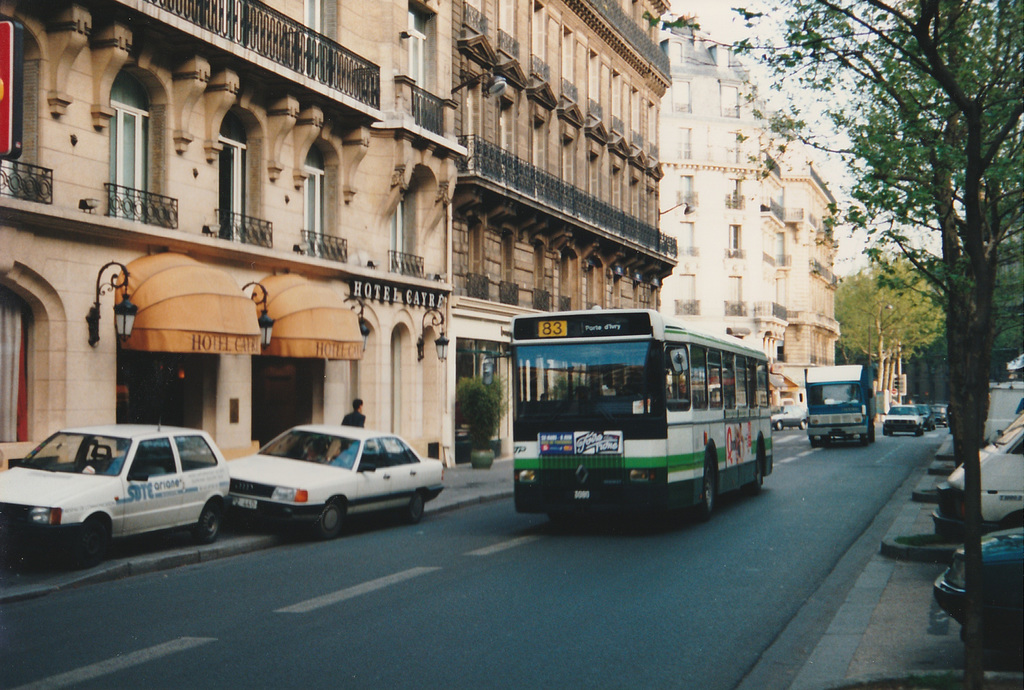 RATP (Paris) 3080 - 30 Apr 1992