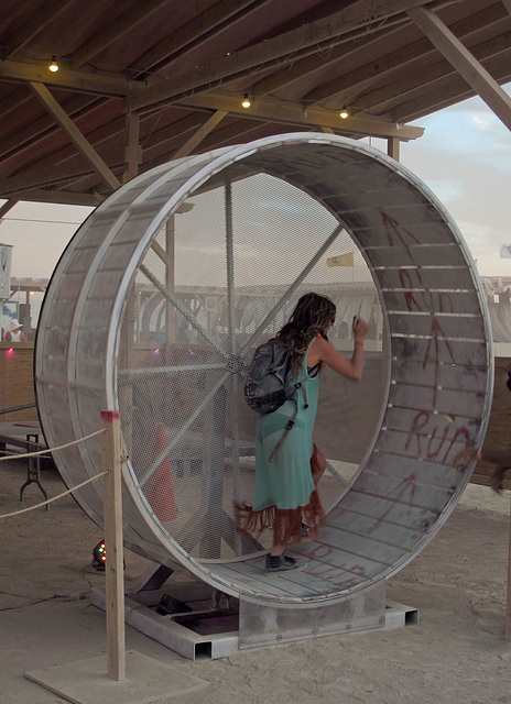 Hamster Wheel at The Man (2000)