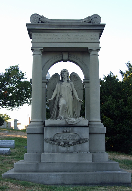 The Dolphin Grave in Greenwood Cemetery, September 2010