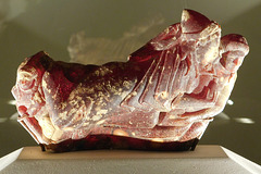 Etruscan Carved Amber Bow of a Fibula in the Metropolitan Museum of Art, January 2018