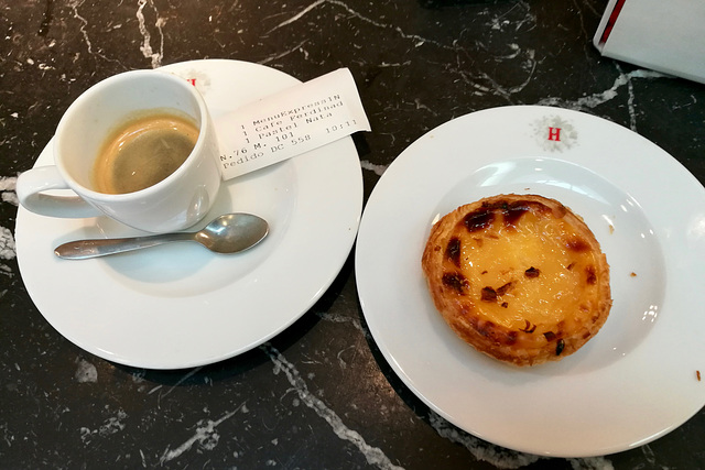 Lisbon 2018 – Coffee and pastel de nata