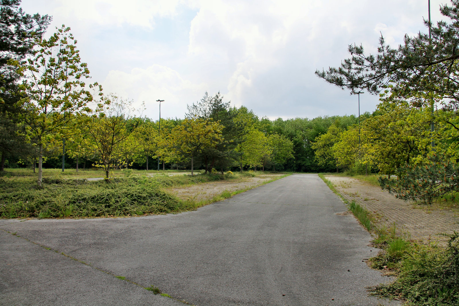 Schachtanlage Lohberg 4, Parkplatz (Hünxe) / 11.05.2019