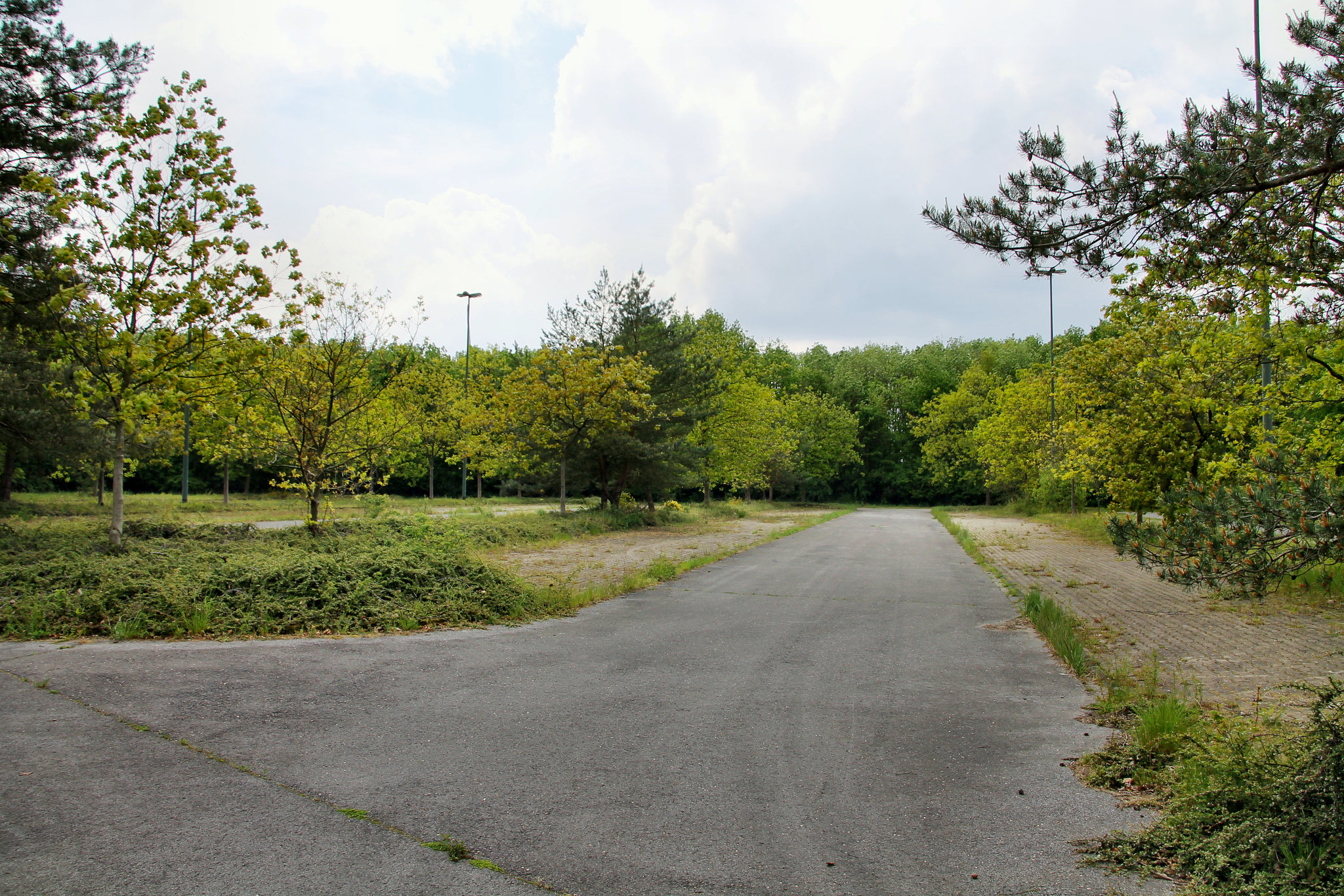 Schachtanlage Lohberg 4, Parkplatz (Hünxe) / 11.05.2019