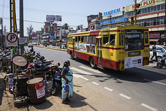 Bus toThiruvananthapuram.