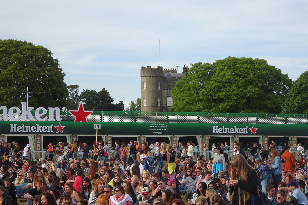 Crowds At Malahide Castle