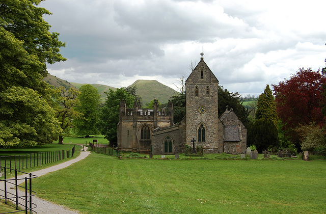 Ilam Church and Watts Mausoleum, Ilam, Staffordshire