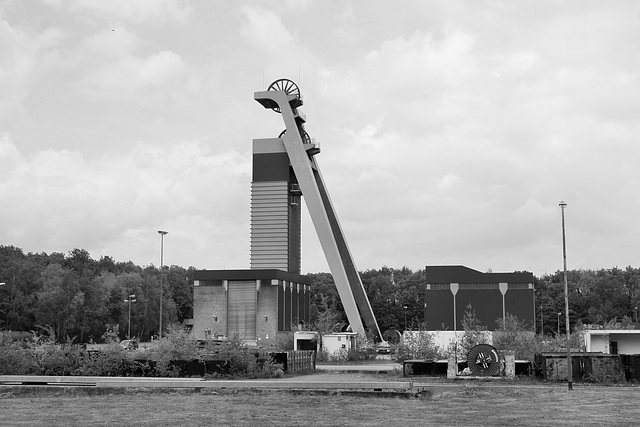 Schacht Lohberg 4 des Bergwerks Prosper-Haniel (Hünxe) / 11.05.2019