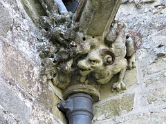 mere church, wilts  c19 beastie
