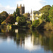 Hereford Cathedral and River Wye