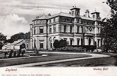 Worden Hall, Lancashire (Burnt and Demolished)