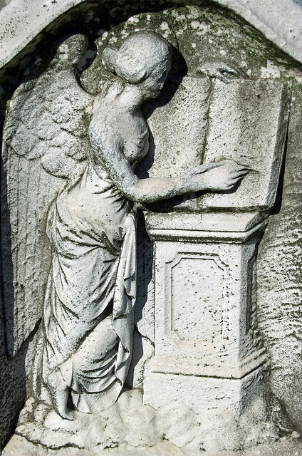 Detail of the Mary Gill Grave in Greenwood Cemetery, September 2010