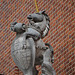 London, Temple Bar Arch, Heraldic Unicorn Sculpture