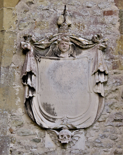 mere church, wilts  C18 lander family tomb c.1760