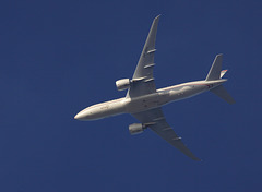 Etihad Cargo Boeing 777-FFX A6-DDC FL90 EY9867 ETD9867 AUH-STN