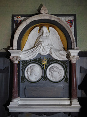 middleton stoney church, oxon  c19 tomb of princess esterhazy +1853 and lady clementina villiers +1858