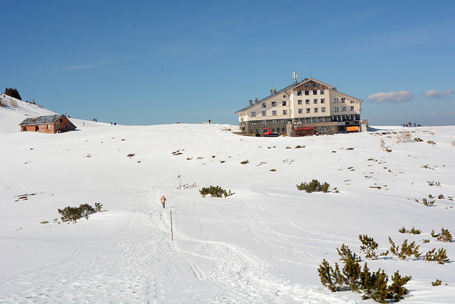 Bulgaria, Rila Lakes Chalet in Winter Bulgaria, Rila Lakes Chalet in Winter