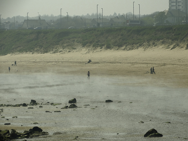 A Misty Day in Whitley Bay