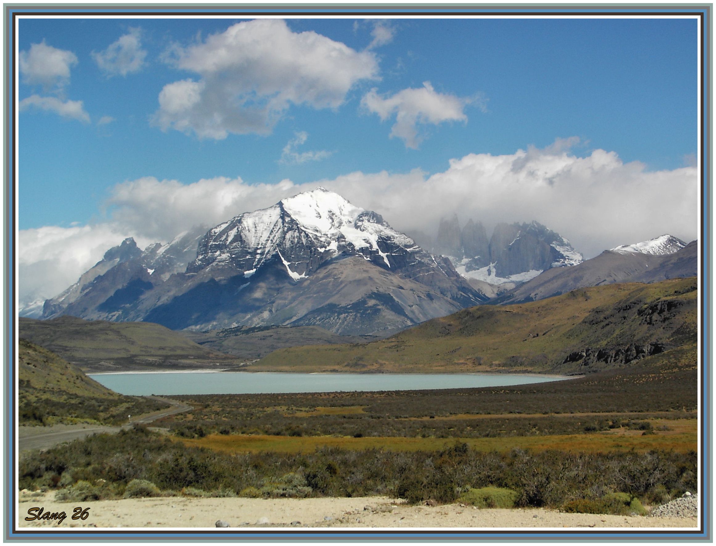 Le lac amer, au sud Chili. The bitter lake, in the south Chile