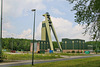 Fördergerüst von Schacht Lohberg 4 mit Maschinenhaus (Hünxe) / 11.05.2019